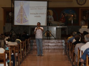 Frei Zeca inicia o ciclo de formação para atividades missionárias